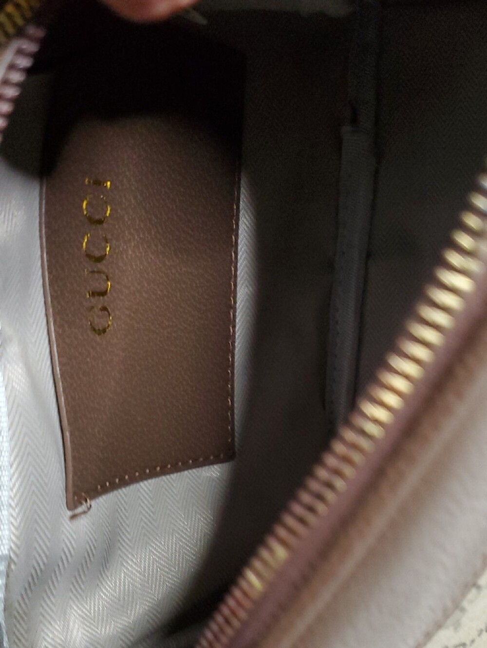 Brown GG Supreme Messenger with Green-Red Web Stripe - Picture 12 of 15